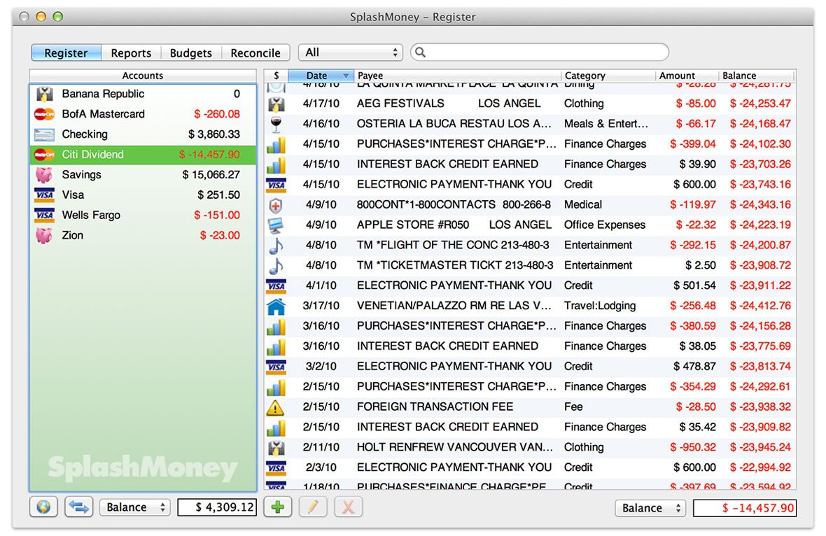 personal finance software for mac